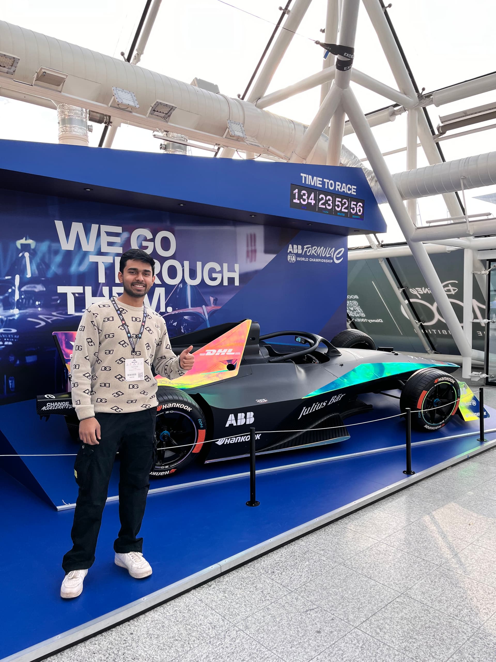 Yash Kumar at a technology event